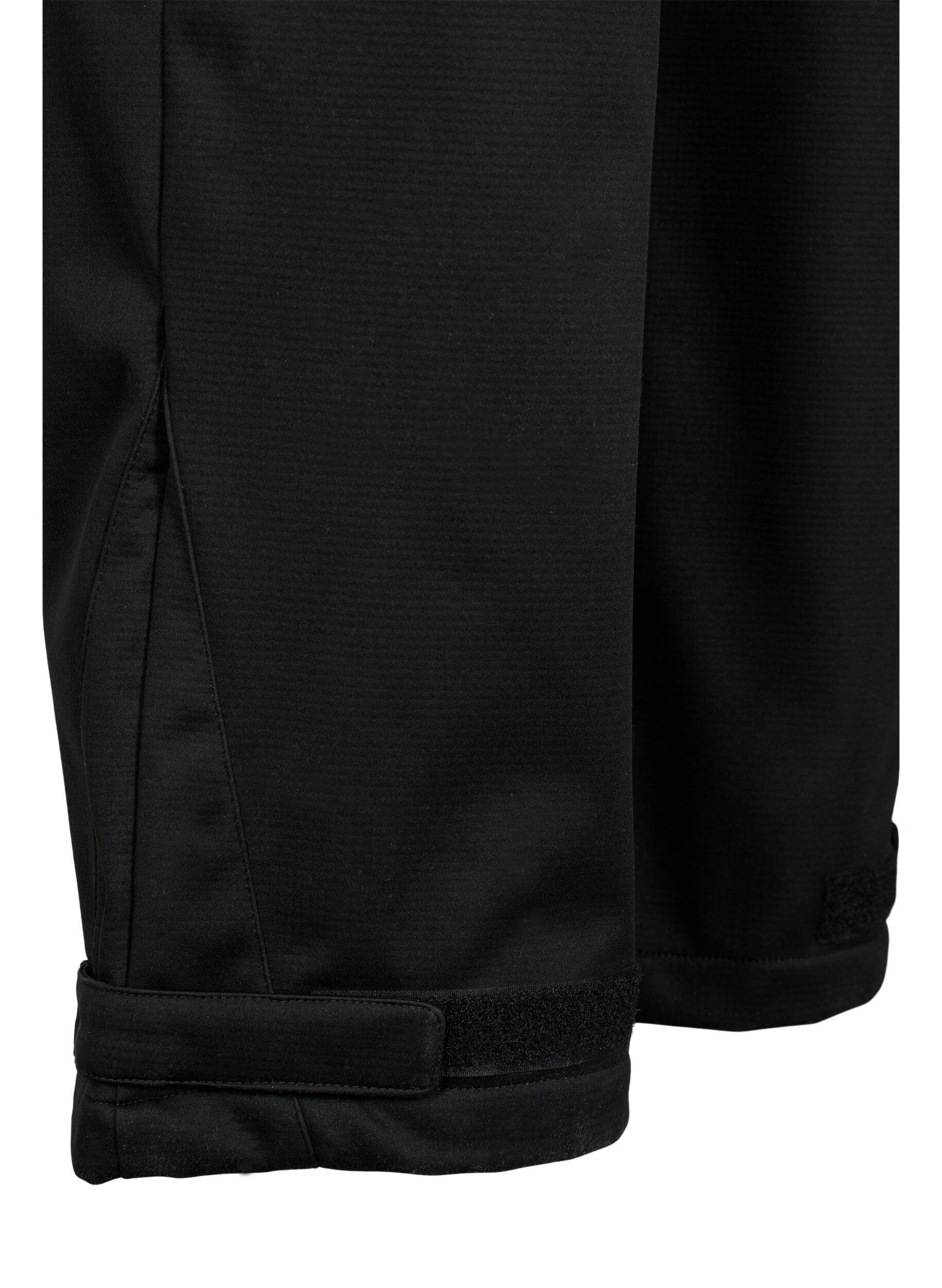Zizzi Softshell-housut, Black, Packshot image number 3