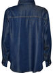 Denim-paita lyocellissa painonapeilla, Sininen, Packshot image number 1