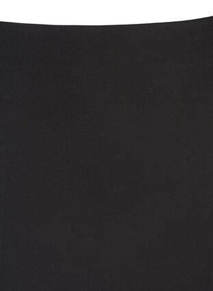 Tyköistuva hame viskoosiseoksesta, Black, Packshot image number 2