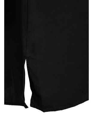 Pitkä paita 3/4-hihoilla lyocell-materiaalia (TENCEL™), Black, Packshot image number 3