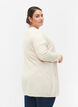 Pitk&auml; neuletakki viskoosisekoitteesta, Beige, Model image number 2