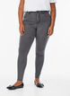 Amy korkea vy&ouml;t&auml;r&ouml;iset super slim fit -farkut, Harmaa, Model image number 2