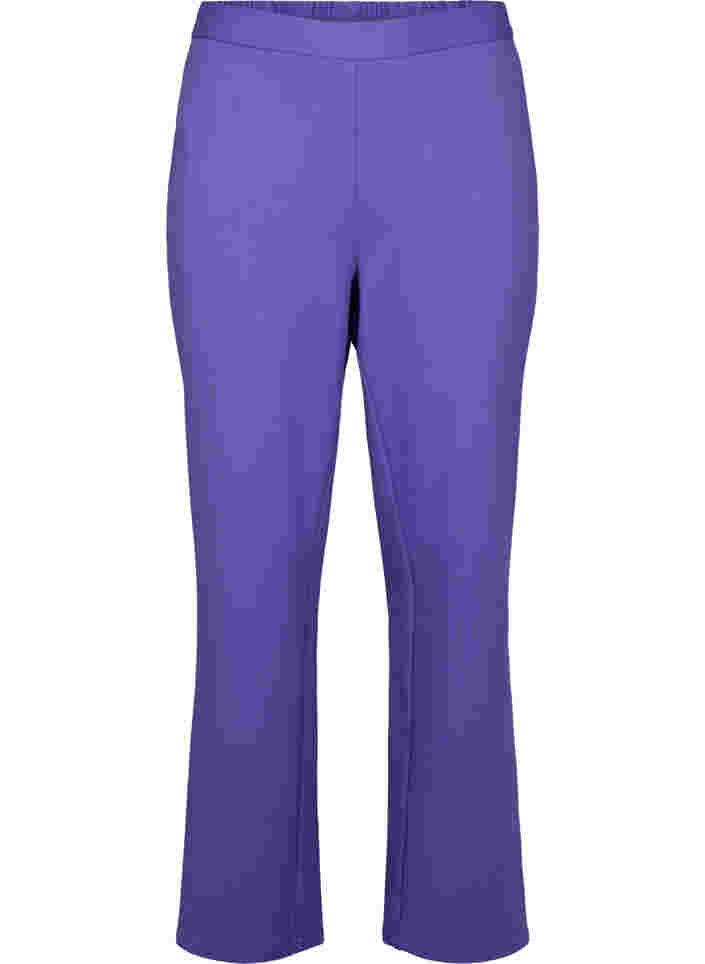 Leveät housut taskuilla , Ultra Violet, Packshot image number 0