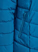 Lyhyt toppatakki hupulla, Sininen, Packshot image number 3