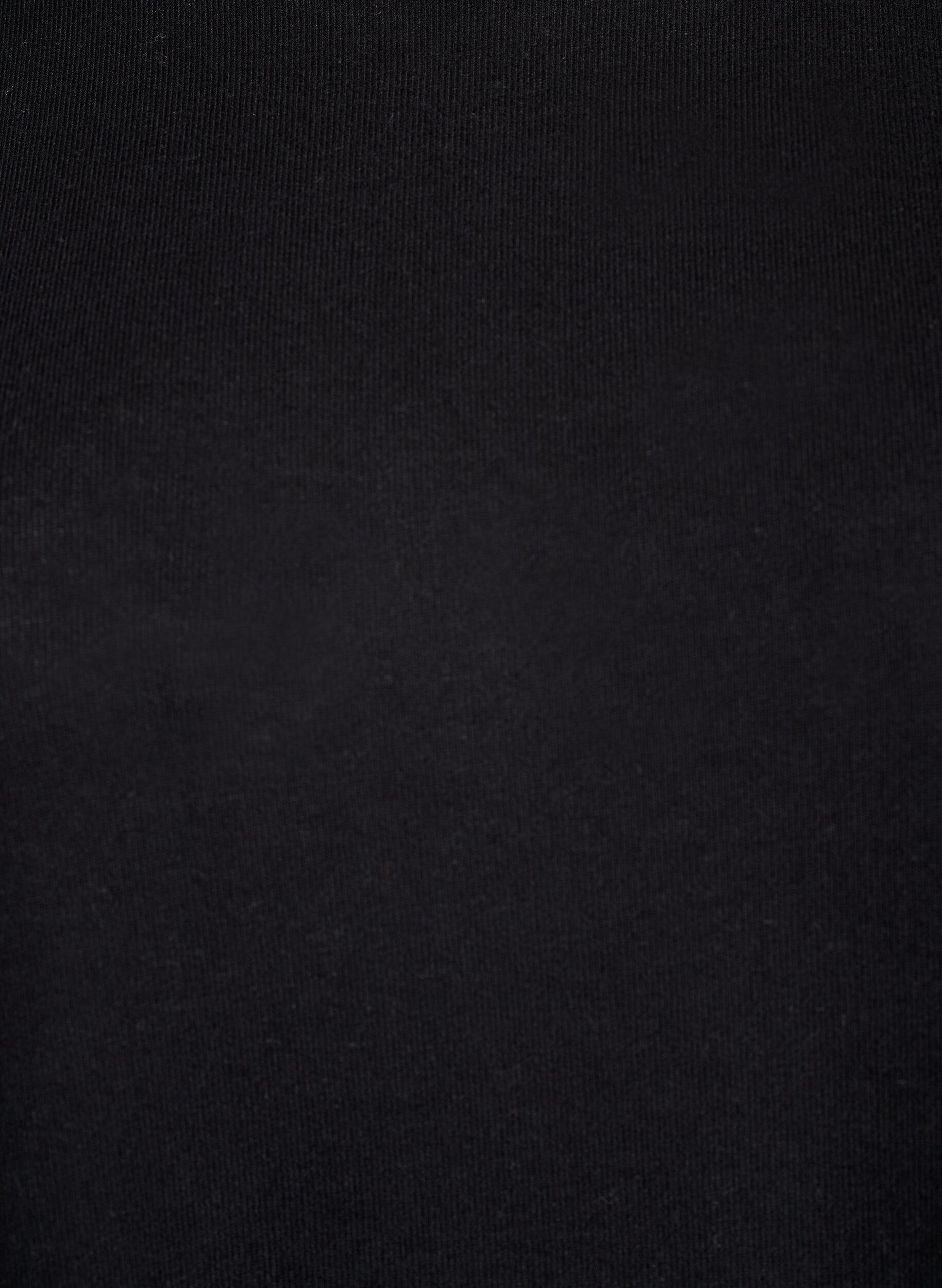 ZizziJersey -pusero 3/4-hihoilla, Musta, Packshot image number 2