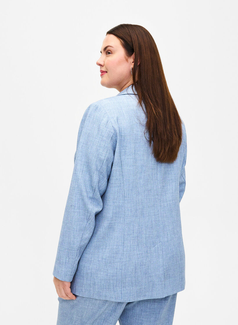 Meleerattu bleiseri nappikiinnityksellä, Infinity , Model image number 1