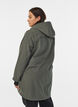 Softshell-takki irrotettavalla hupulla, Harmaa, Model image number 2