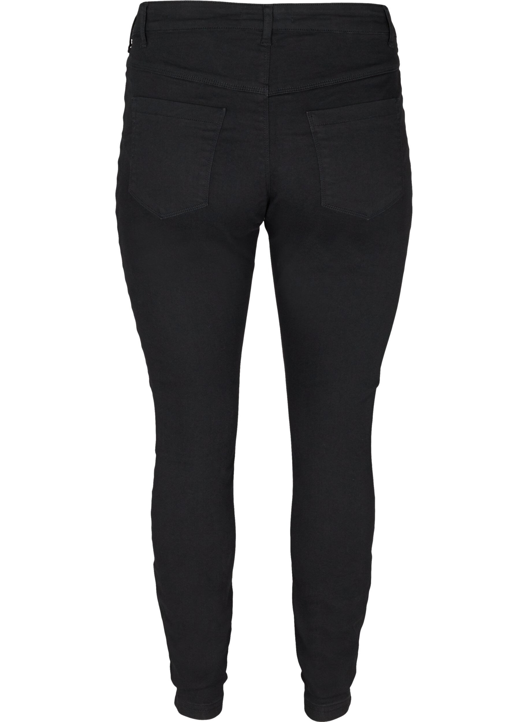 ZizziJeggingsit puuvillasekoitteesta, Black, Packshot image number 1