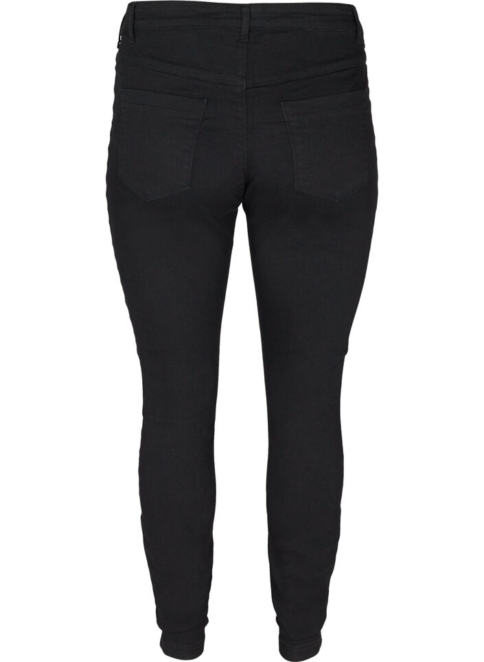 Jeggingsit puuvillasekoitteesta, Black, Packshot image number 1