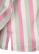 Raidallinen satiinikauluspaita, Rose Stripe, Packshot image number 4
