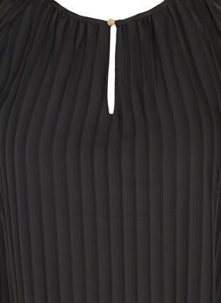 Tunika 7/8-pituisilla hihoilla ja pyöreällä pääntiellä, Black, Packshot image number 2