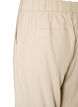 Korkeavy&ouml;t&auml;r&ouml;iset bermudashortsit pellavasta ja viskoosista, Beige, Packshot image number 3