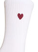 Puuvillasukat kuviolla, Valkoinen, Packshot image number 2
