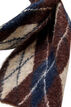 Ruudullinen huivi, Ruskea, Packshot image number 1