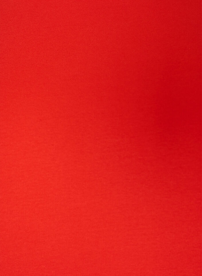 Pitk&auml;hihainen perus-T-paita py&ouml;re&auml;ll&auml; p&auml;&auml;ntiell&auml;, Punainen, Packshot image number 2