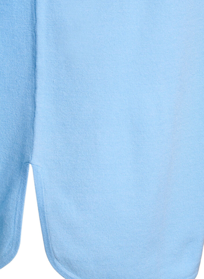 Neulepusero pyöreällä pääntiellä ja neulospinnalla, Sininen, Packshot image number 3