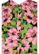 Kukallinen viskoosipaita, Pink G. Flower AOP, Packshot image number 2