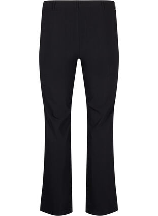 Klassiset housut viskoosisekoitteesta, Black, Packshot image number 1