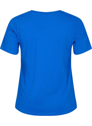 Yksivärinen perus t-paita puuvillasta, Skydiver, Packshot image number 1