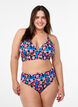 Kukalliset brazilian-malliset bikinihousut, Punainen, Model image number 0