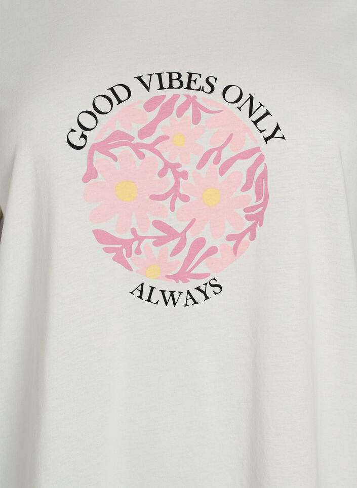 T-paita printill&auml;, Vanilja, Packshot image number 2