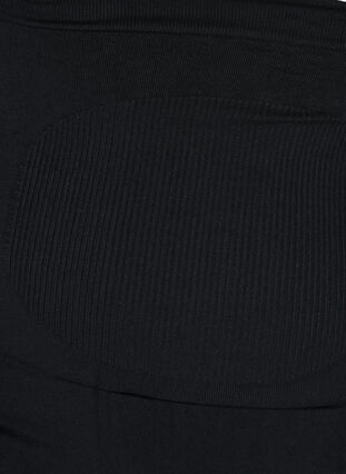 Korkeavyötäröiset shapewear-stringit, Black, Packshot image number 2