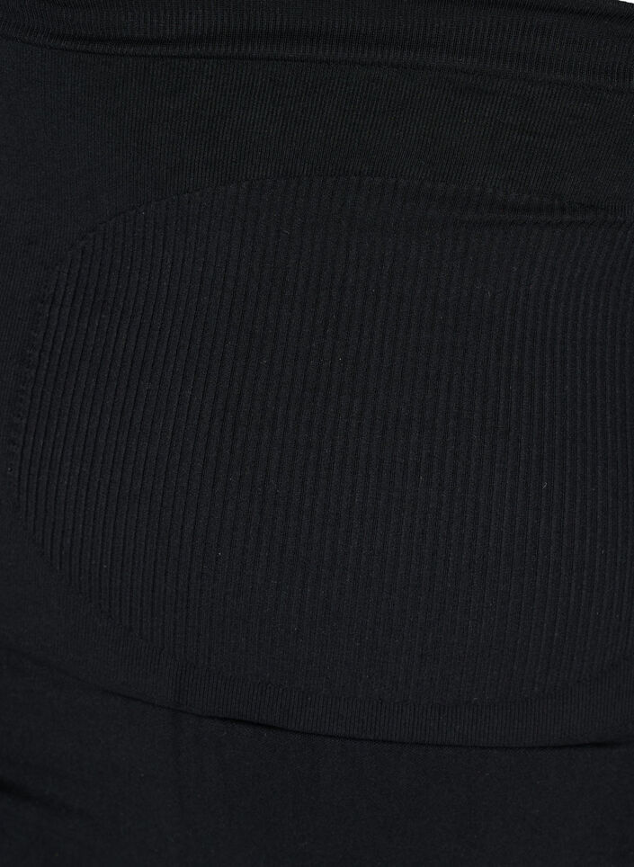 Korkeavyötäröiset shapewear-stringit, Black, Packshot image number 2