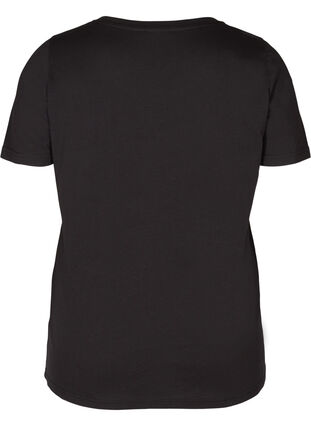 T-paita printillä, Black Flamingo, Packshot image number 1