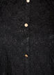 Pitsipusero koristeellisilla napeilla, Musta, Packshot image number 2