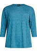 Jersey -pusero 3/4-hihoilla, Sininen, Packshot image number 0