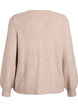 Neuletakki syd&auml;menmuotoisilla napeilla, Beige, Packshot image number 1