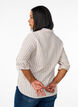 Paita pellavaa ja viskoosia, 3/4-hihoilla, Beige, Model image number 2
