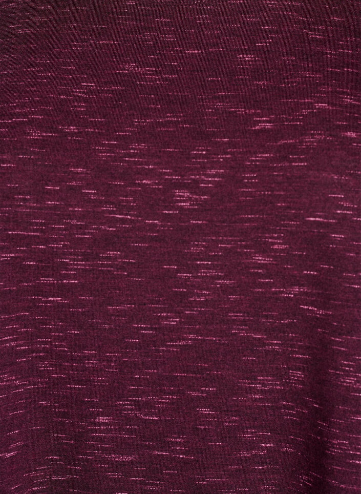 Rento treenipaita lyhyill&auml; hihoilla, Tumma Bordeaux, Packshot image number 2