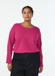 Perus jersey -paita pitkill&auml; hihoilla, Vaaleanpunainen, Model image number 0
