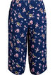 Culottes-housut kuosilla, Sininen, Packshot image number 1