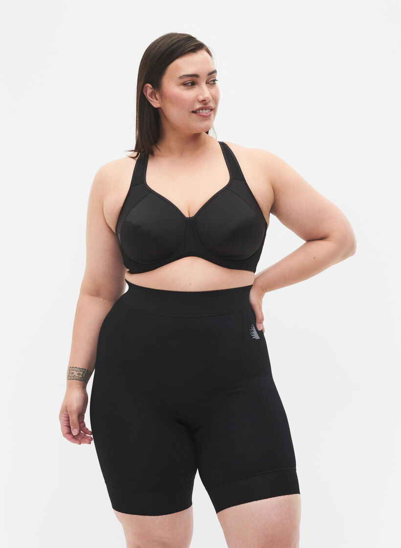 Pyöräilyshortsit, Black, Model image number 2