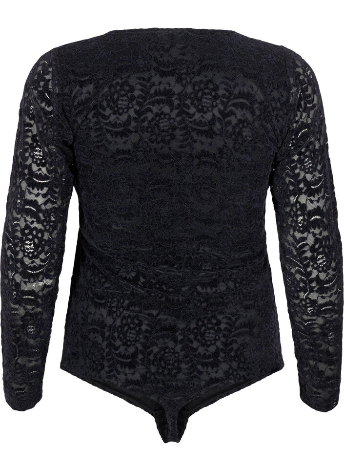 Body pitkillä hihoilla, Black, Packshot image number 1