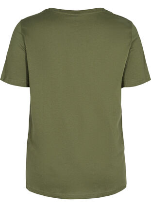 Puuvillainen t-paita painatuksella, Ivy Green ATHLETIC, Packshot image number 1