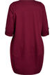 Pallomainen mekko, jossa on taskut, Tumma Bordeaux, Packshot image number 1