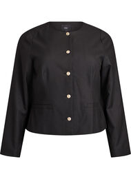 Lyhyt takki kultaisilla napeilla, Musta