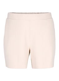 V&auml;lj&auml;t shortsit, joissa on taskut, Beige