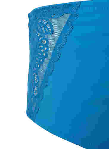 Alushousut normaalilla vyötäröllä ja pitsillä, Cendre Blue, Packshot image number 2