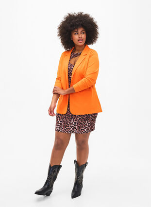 Bleiseri taskuilla, Vibrant Orange, Model image number 2
