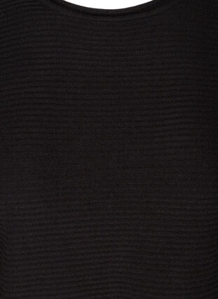Neulepusero joustinneuleella pääntiessä, Black, Packshot image number 2