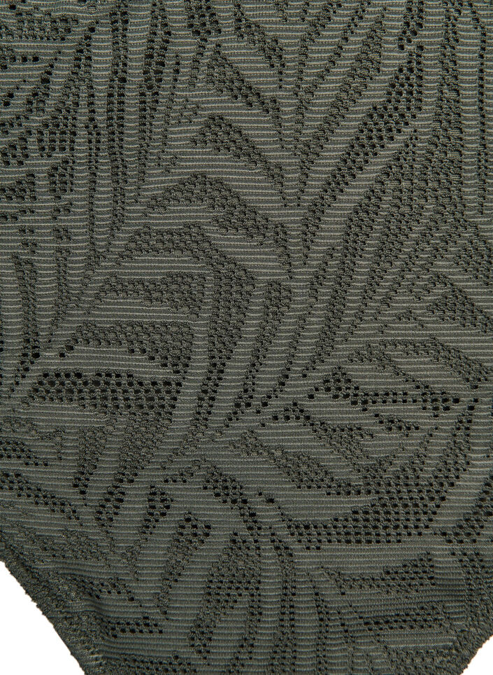 Brasilialaiset bikinialaosat strukturoidusta verkkokankaasta, Vihre&auml;, Packshot image number 2