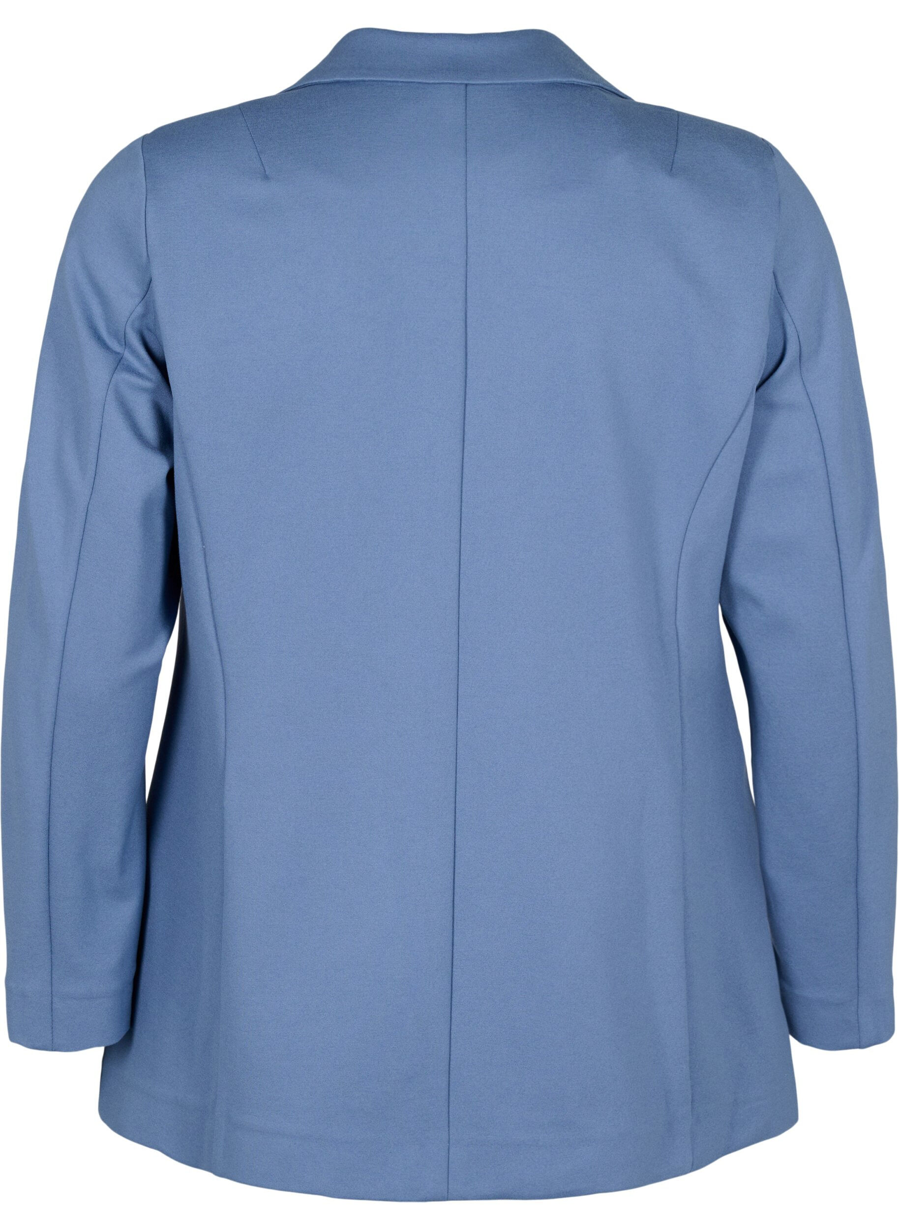 Zizzi Bleiseri nappikiinnityksell&auml;, Sininen, Packshot image number 1