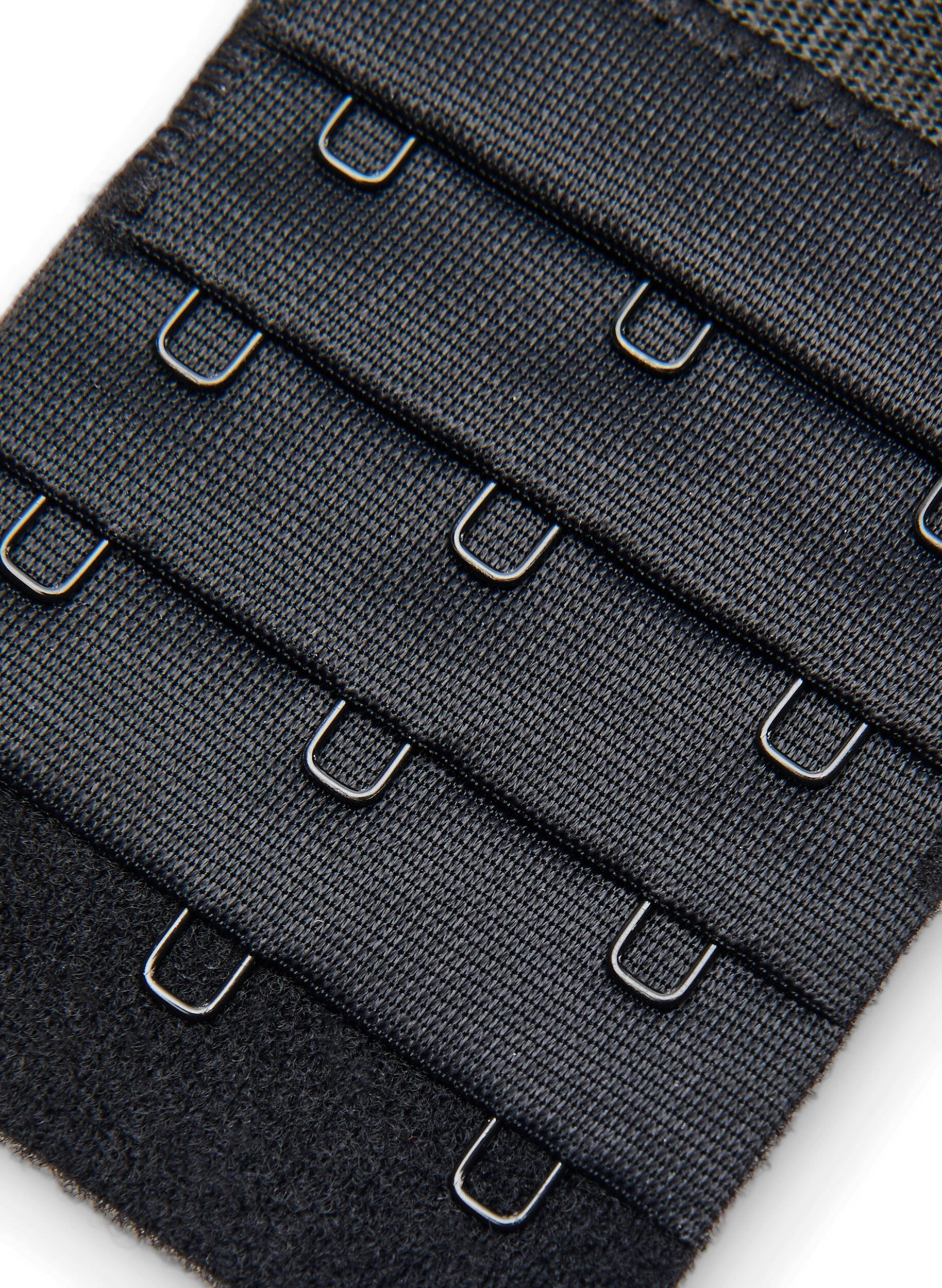 Zizzi Rintaliivien jatkopala kolmella hakasella, Musta, Packshot image number 2