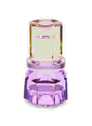 Kynttilänjalka kristallista, Butter/Violet