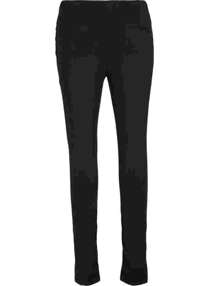 Tekonahkaiset leggingsit, Black, Packshot image number 1