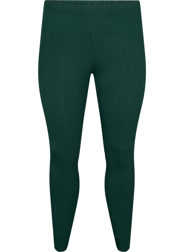 Perusleggingssit viskoosista, Vihre&auml;, Packshot image number 0